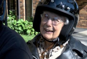 A 103-Year-Old Woman Finally Got to Ride a Motorcycle